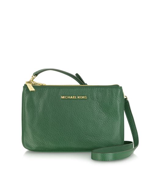 michael kors green crossbody bags.